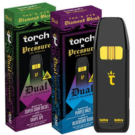 Torch x Pressure Dual THCA Diamond Blend Vape