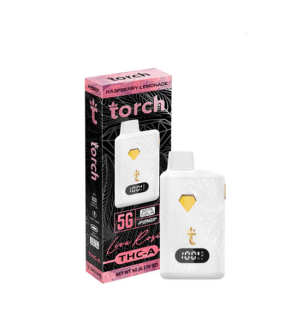 Torch 5g THCA Live Rosin Disposable Vape